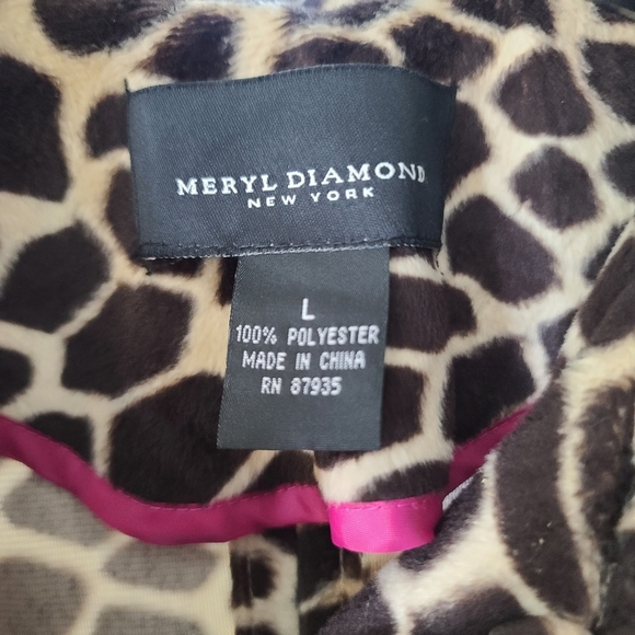 Meryl Diamond giraffe print jacket - Picture 4 of 5